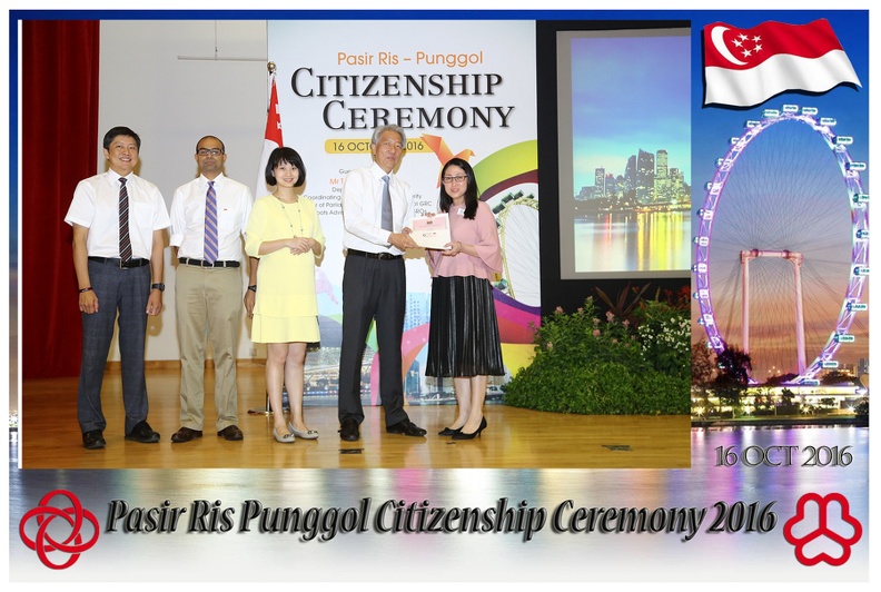 16th Oct 2016 Pasir Ris Punggol  Citizenship Ceremony-0216