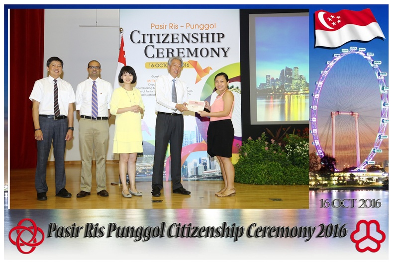 16th Oct 2016 Pasir Ris Punggol  Citizenship Ceremony-0217