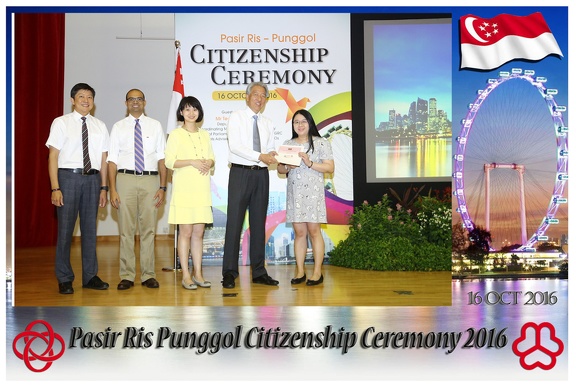 16th Oct 2016 Pasir Ris Punggol  Citizenship Ceremony-0227